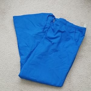 NWOT Gem Scrubs Women's Blue Scrub Pants